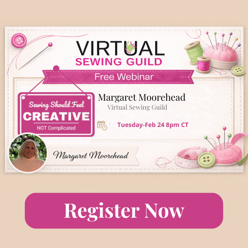 FREE VSG Webinar - Margaret Moorehead