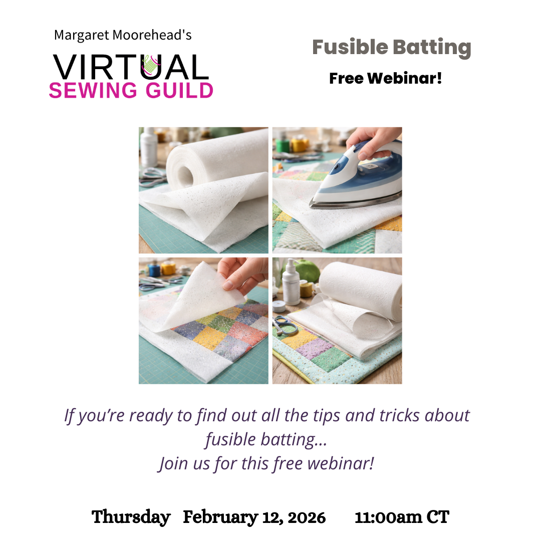 Sub Member Webinar – Fusible Batting